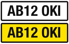 Number plate icon