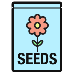 Seed packet icon